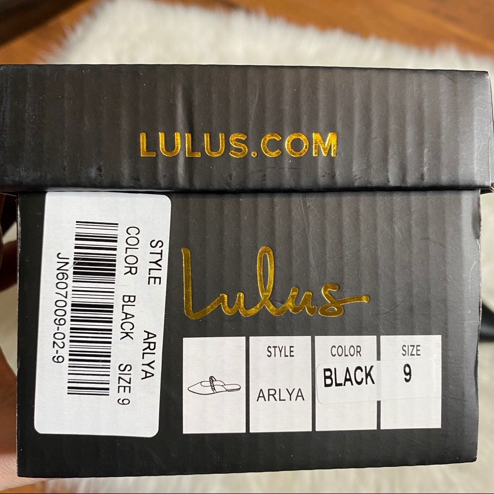 🔥SOLD🔥 Lulus Arlya Rhinestone Pointed-Toe Mule Slides - Picture 13 of 14